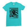 procrastinators unite! Ladies Fitted T-Shirt