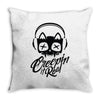 creepin it real Throw Pillow