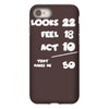 looks feel act 50 iPhone 8