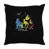 friendly beasts Throw Pillow