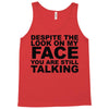 rude slogan Tank Top