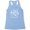 camera photographer Racerback Tank