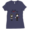you stole my heart 3 Ladies Fitted T-Shirt