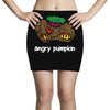 angry pumkin Mini Skirts