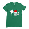 RED PAINBALL Ladies Fitted T-Shirt