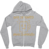 over caffeinated (2) Zipper Hoodie