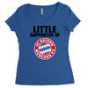 little supporter bayern munich Women's Triblend Scoop T-shirt