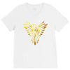 Phoenix Tribal Bird V-Neck Tee