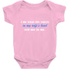 i do what the voices in my wifes head Baby Bodysuit