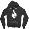 mickey fuck swag Zipper Hoodie