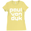 paul van dyk house Ladies Fitted T-Shirt