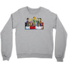 the big bang theory simpsons, ideal gift or birthday present funny Crewneck Sweatshirt
