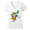 pizza lover Women's V-Neck T-Shirt