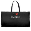 clunge funny Weekender Totes