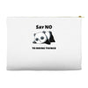 say no to doing things Accessory Pouches