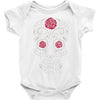 rose sugar skull Baby Onesie