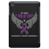 my hero is now my angel pancreatic cancer awareness iPad Mini Case