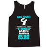 god found autism dad Tank Top