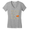 fisheye lens Women's V-Neck T-Shirt
