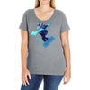 TOP PLAYERS Ladies Curvy T-Shirt
