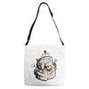 angry ogre. Adjustable Strap Totes