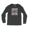 ginger lives matte Long Sleeve Shirts
