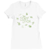 the scary door Ladies Fitted T-Shirt