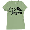 vegan Ladies Fitted T-Shirt