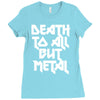 death to all Ladies Fitted T-Shirt