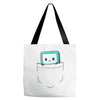 bmo pocket Tote Bags