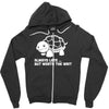 always late worth wait funny turtle Zipper Hoodie