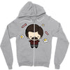 you are the bacon to my eggs Zipper Hoodie
