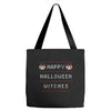 happy halloween witches Tote Bags