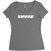 shure new Women's Triblend Scoop T-shirt