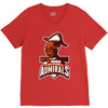 mon calamari admirals V-Neck Tee