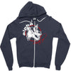 alpha male Zipper Hoodie