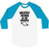 Greatest Father In The Universe 3/4 Sleeve Shirt