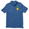 pineapple christmas tree Men's Polo Shirt