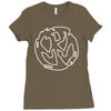 pennywise punk rock retro Ladies Fitted T-Shirt