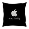 mac daddy Throw Pillow