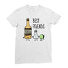 tequila   best friends Ladies Fitted T-Shirt