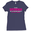 superwoman fighting diabetes Ladies Fitted T-Shirt