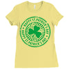 happy saint patrick day Ladies Fitted T-Shirt