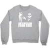 the blues brothers inspired on a mission from god funny Crewneck Sweatshirt
