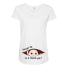 Excuse Me Is It March Yet Baby Boy Maternity Scoop Neck T-shirt
