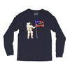 Astronaut Celebrating Independence  Day at 1776 Long Sleeve Shirts