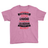 Super Cool Grandad Of A Freaking Awesome Grandson Youth Tee