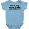 body like this (2) Baby Onesie