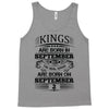 Real Kings Are Born On September 2 Tank Top
