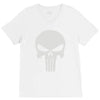 the punisher skull head V-Neck Tee